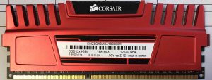4GB 2Rx8 PC3-12800U Corsair Vengeance