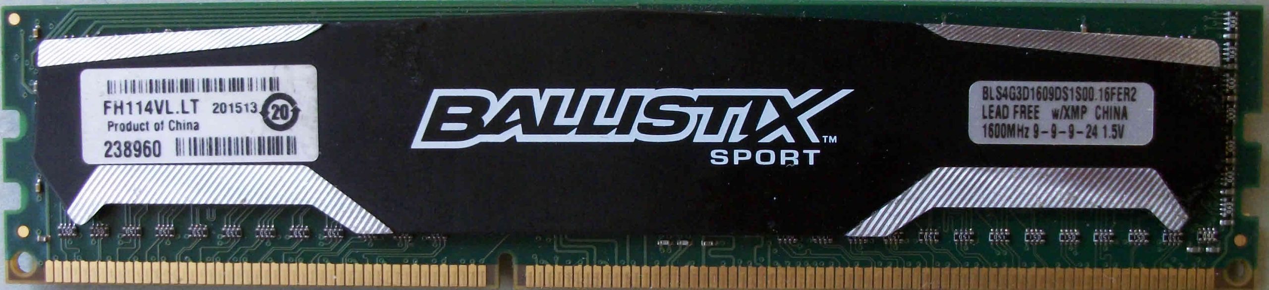 4GB DDR3 1600MHz PC3-12800U Desktop RAM - Samsung (Used, Tested)